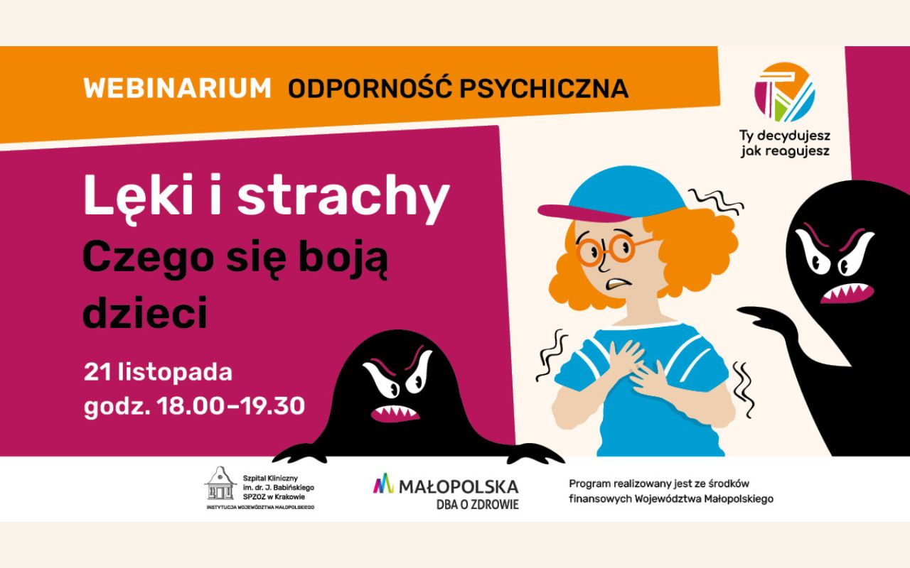 Bezpłatne webinarium dla rodziców o odporności psychicznej dzieci i młodzieży