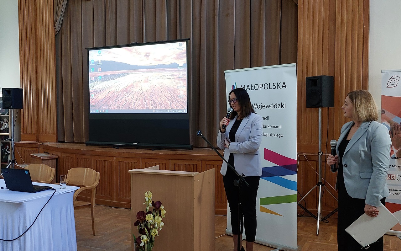 Pani Joanna Bogacz, Dyrektor Wydziału Zdrowia Małopolskiego Urzędu Wojewódzkiego w Krakowie 