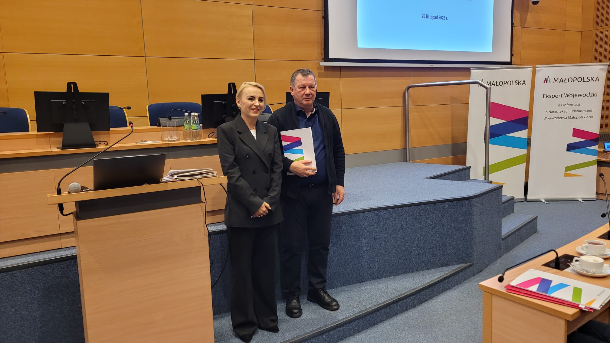 Pan Dariusz Żebrowski - Dyrektor Domu Pomocy Społecznej w Krakowie