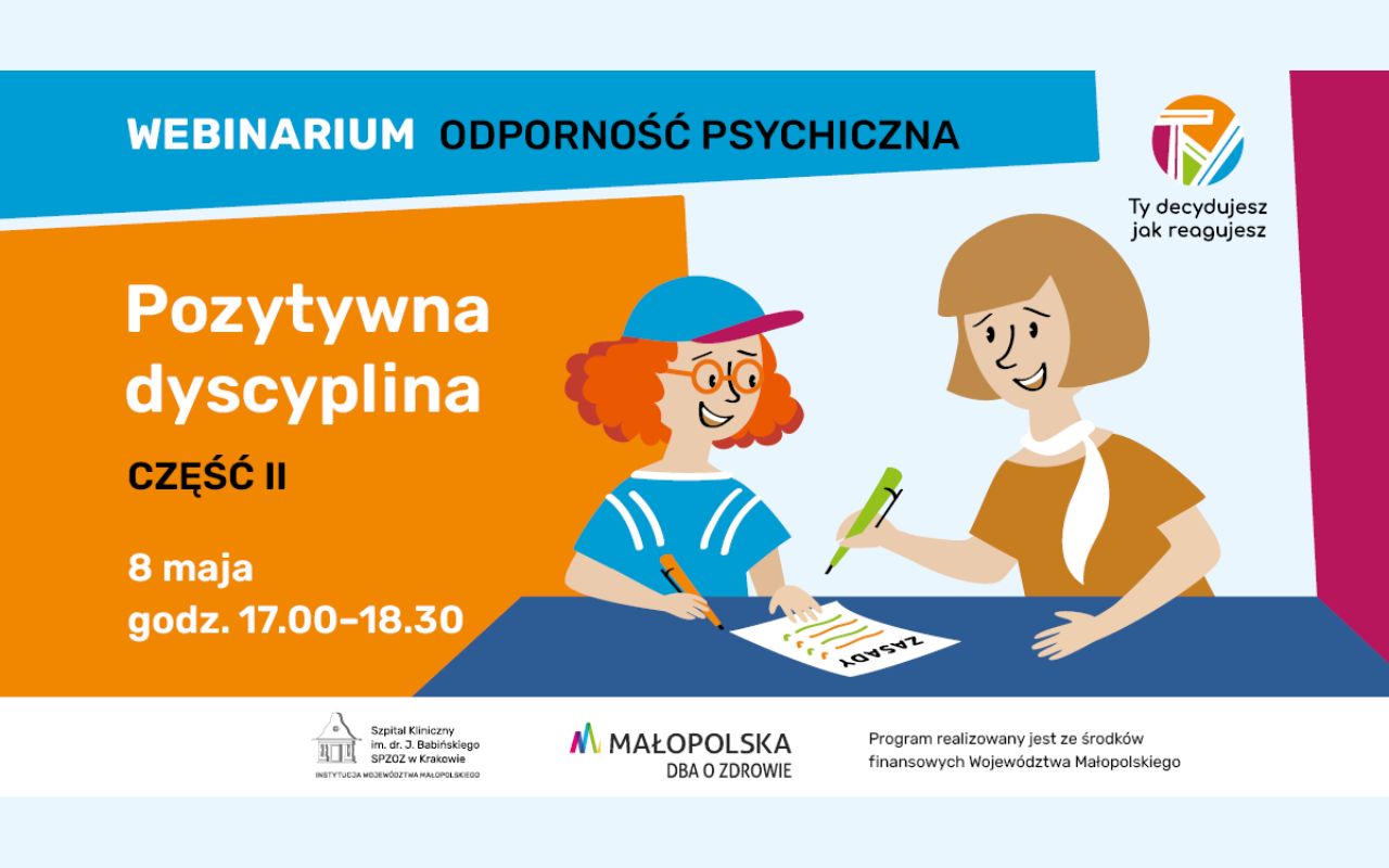 Podczas webinarium usłyszymy o praktycznych wskazówkach wzmacniania kompetencji rodzicielskich w zakresie wychowania.